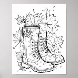 Herbst/Herbstfarben Poster