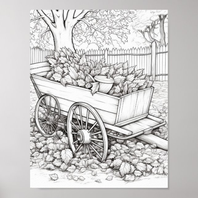 Herbst/Herbstfarben Poster (Vorne)