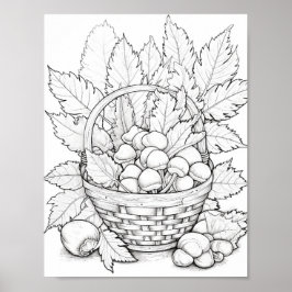 Herbst/Herbstfarben Poster