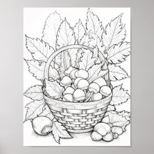 Herbst/Herbstfarben Poster
