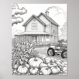 Herbst/Herbstfarben Poster