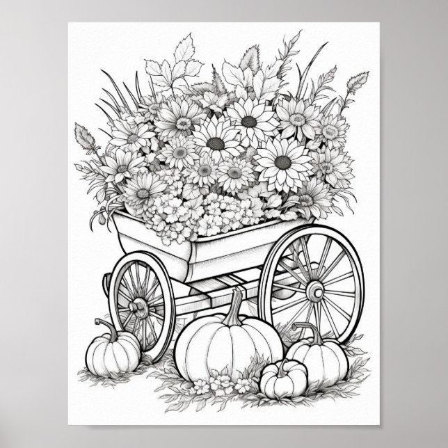 Herbst/Herbstfarben Poster (Vorne)