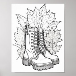 Herbst/Herbstfarben Poster