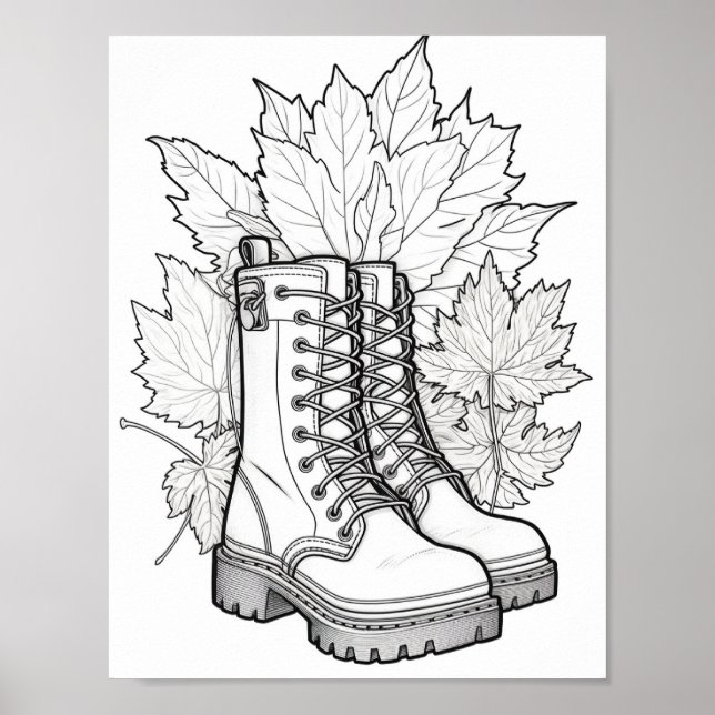 Herbst/Herbstfarben Poster (Vorne)