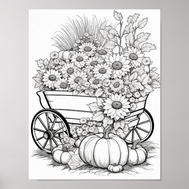 Herbst/Herbstfarben Poster (Vorne)