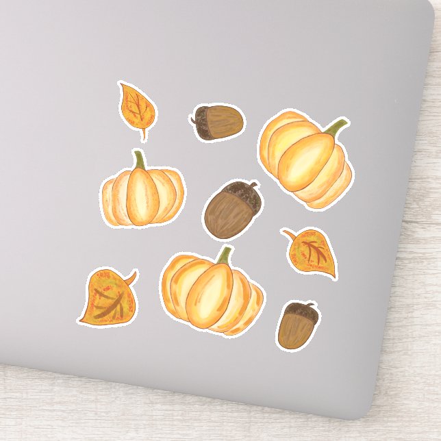 Herbst/Herbstsaison Aufkleber (Detail)