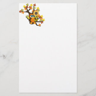 Herbst, Herbstschale mit Sonnenblumen Briefpapier