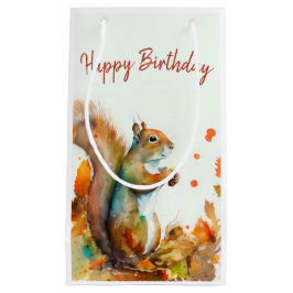 Herbst/Herbstvibes Eichhörnchen - Geburtstagsparty Kleine Geschenktüte