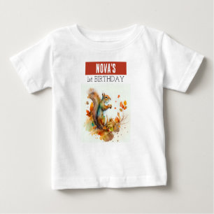 Herbst/Herbstvogel Eichhörnchen - T - Shirt zum Ge