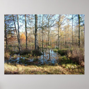 Herbst-Holz Poster
