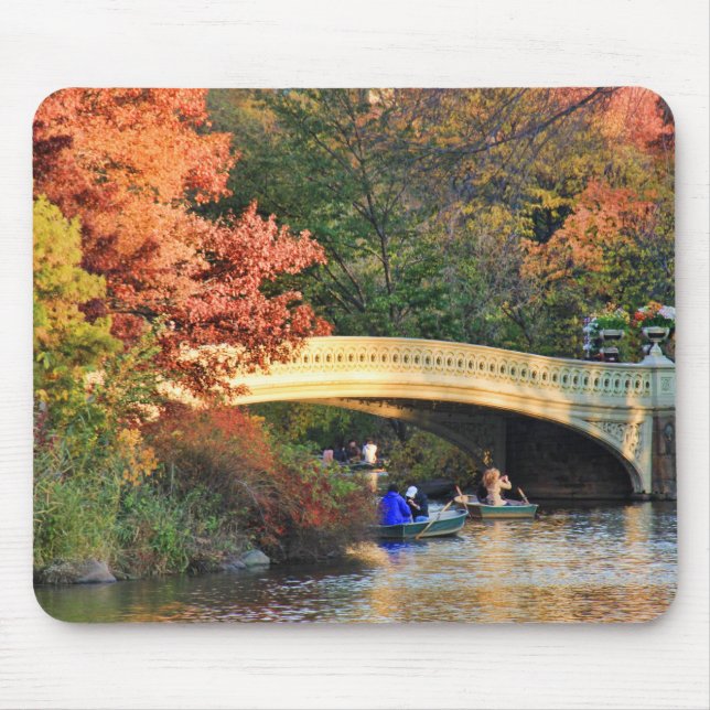 Herbst im Central Park: Kreissägen durch Mousepad (Vorne)