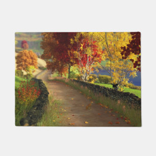 Herbst im Glen Doormat Fußmatte