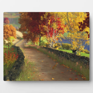 Herbst im Glen Plaque Fotoplatte