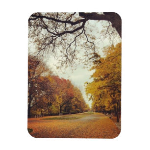 Herbst im New Yorker Riverside Park NYC-Foto Magnet