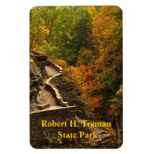 Herbst im Treman Staat Park Magnet