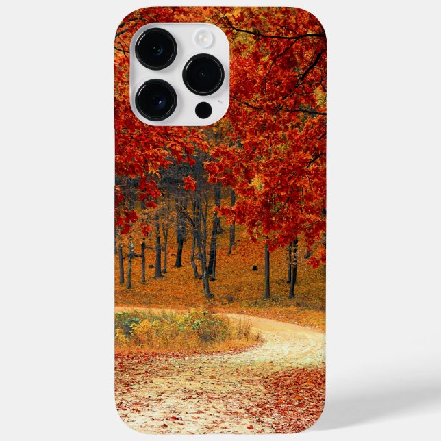 Herbst im Wald Case-Mate iPhone Hülle (Rückseite)