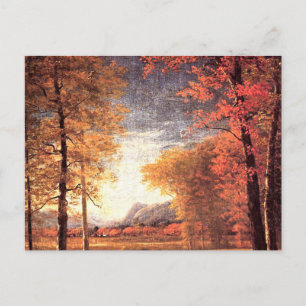 Herbst in Amerika, Oneida County, NY, Postkarte