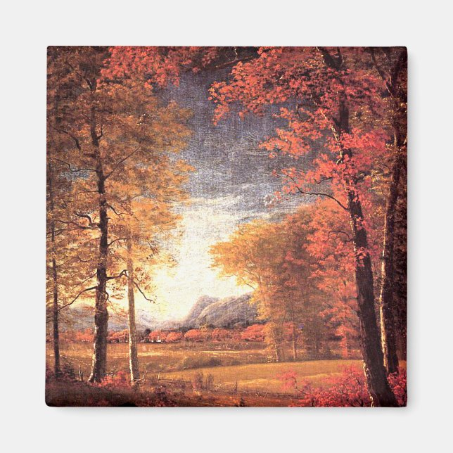Herbst in Amerika, Oneida Landkreis, New York, Magnet (Vorne)