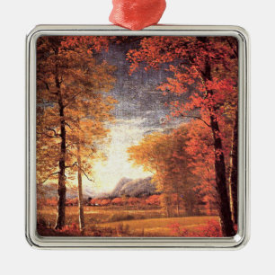 Herbst in Amerika, Oneida Landkreis, New York, Ornament Aus Metall
