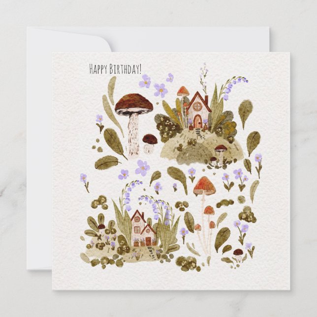 Herbst in Aquarellbildern für Wälder (Vorderseite)