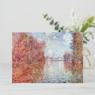 Herbst in Argenteuil von Claude Monet