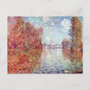 Herbst in Argentinien von Claude Monet Postkarte