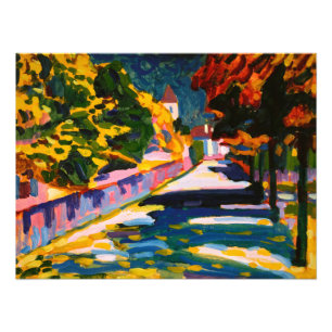 Herbst in Bayern von Wassily Kandinsky Fotodruck