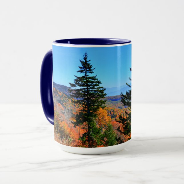 Herbst in Blue Ridge Tasse (Vorderseite Links)