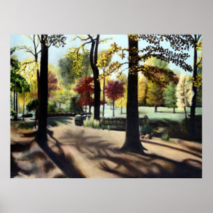 Herbst in Branch Brook Park, NJ. Poster