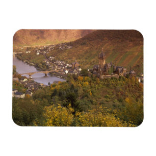 Herbst in Cochem, Rheinland-Pfalz, Deutschland Magnet