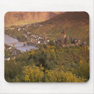 Herbst in Cochem, Rheinland Pfalz, Deutschland Mousepad