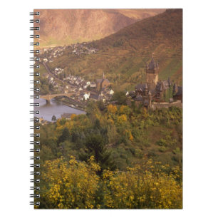 Herbst in Cochem, Rheinland Pfalz, Deutschland Notizblock