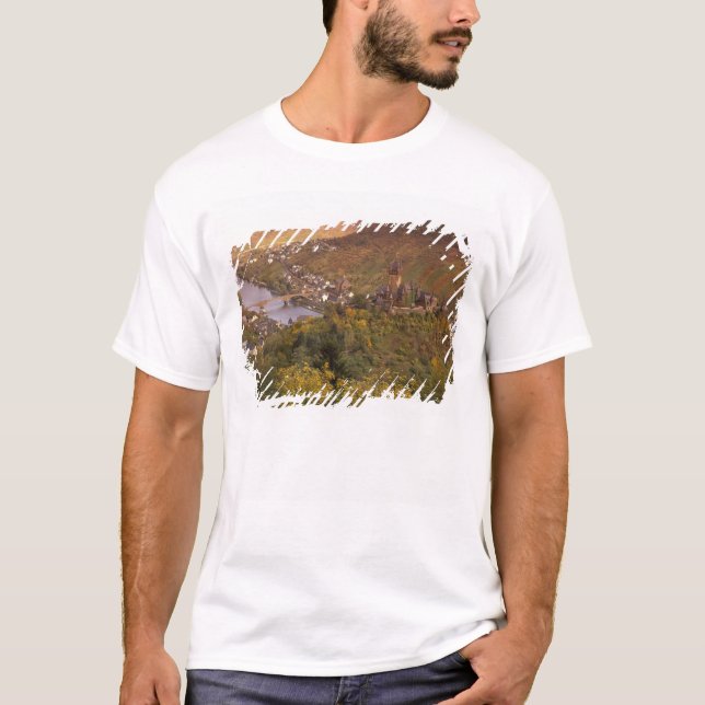 Herbst in Cochem, Rheinland Pfalz, Deutschland T-Shirt (Vorderseite)
