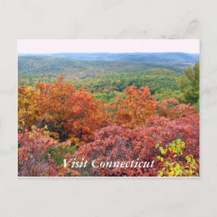 Herbst in Connecticut Postkarte