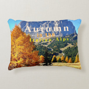 Herbst in den italienischen Alpen Dekokissen