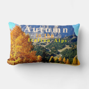 Herbst in den italienischen Alpen Lendenkissen