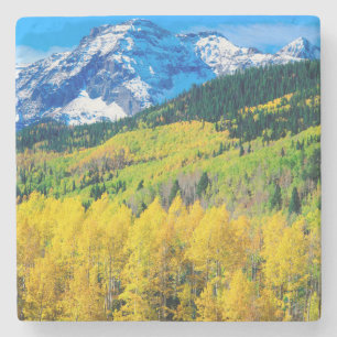Herbst in den Rockies Steinuntersetzer