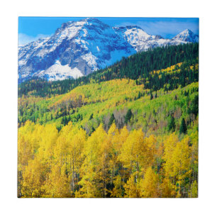Herbst in den Rocky Mountains Fliese