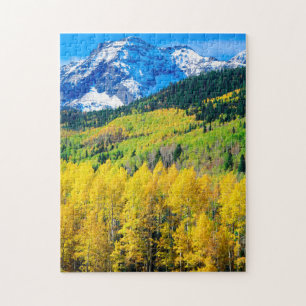 Herbst in den Rocky Mountains Puzzle