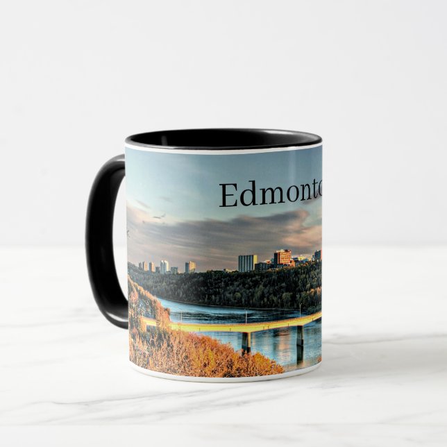 Herbst in Edmonton, Tasse (Vorderseite Links)