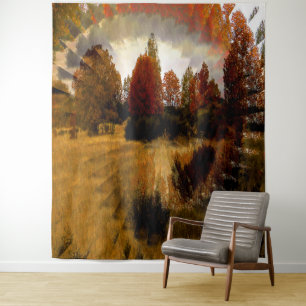 Herbst in Hayfork, Kalifornien...... Wandteppich