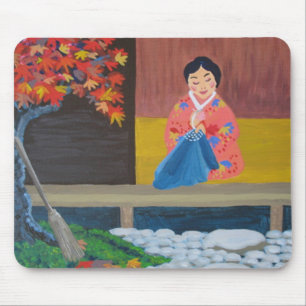Herbst in Japan Mousepad