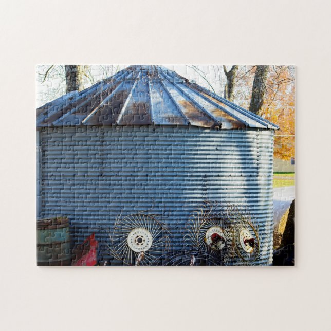 Herbst in Kansas. Puzzle (Horizontal)