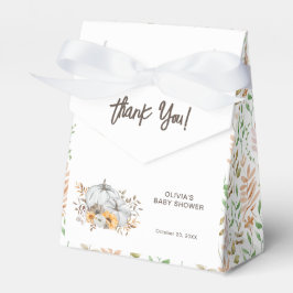 Herbst in Liebe Babydusche Danke Geschenkschachtel