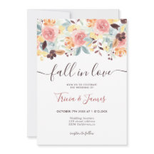 Herbst in Liebe florale rustikale Foto Initialen H