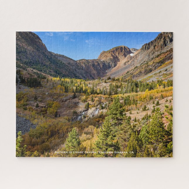 Herbst in Lundy Canyon, Sierra Nevada Mts. Puzzle (Horizontal)