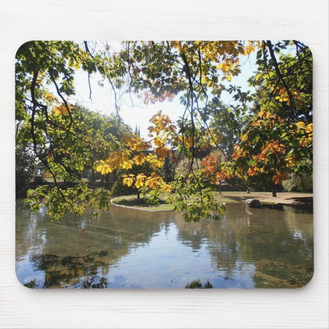 Herbst in Montreal Mousepad (Vorne)