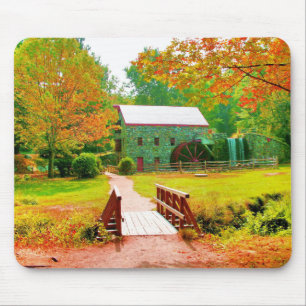 HERBST IN NEU-ENGLAND MOUSEPAD