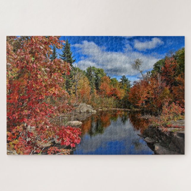Herbst in New Brunswick Kanada Puzzle (Horizontal)