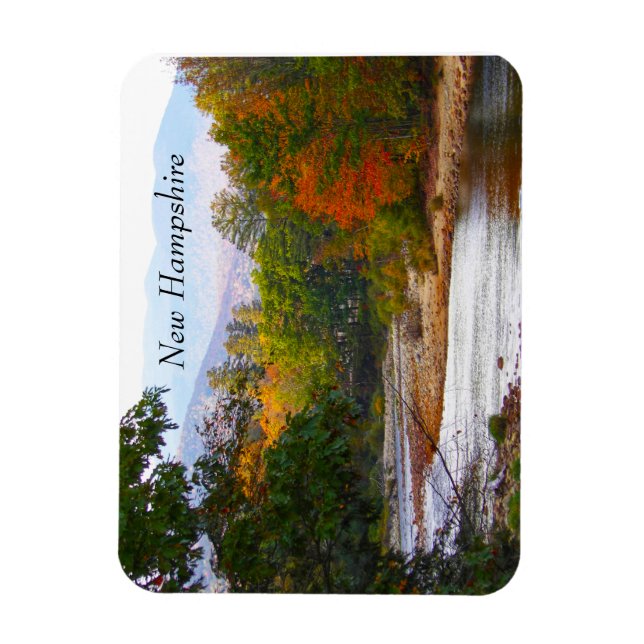 Herbst in New Hampshire Magnet (Vertikal)